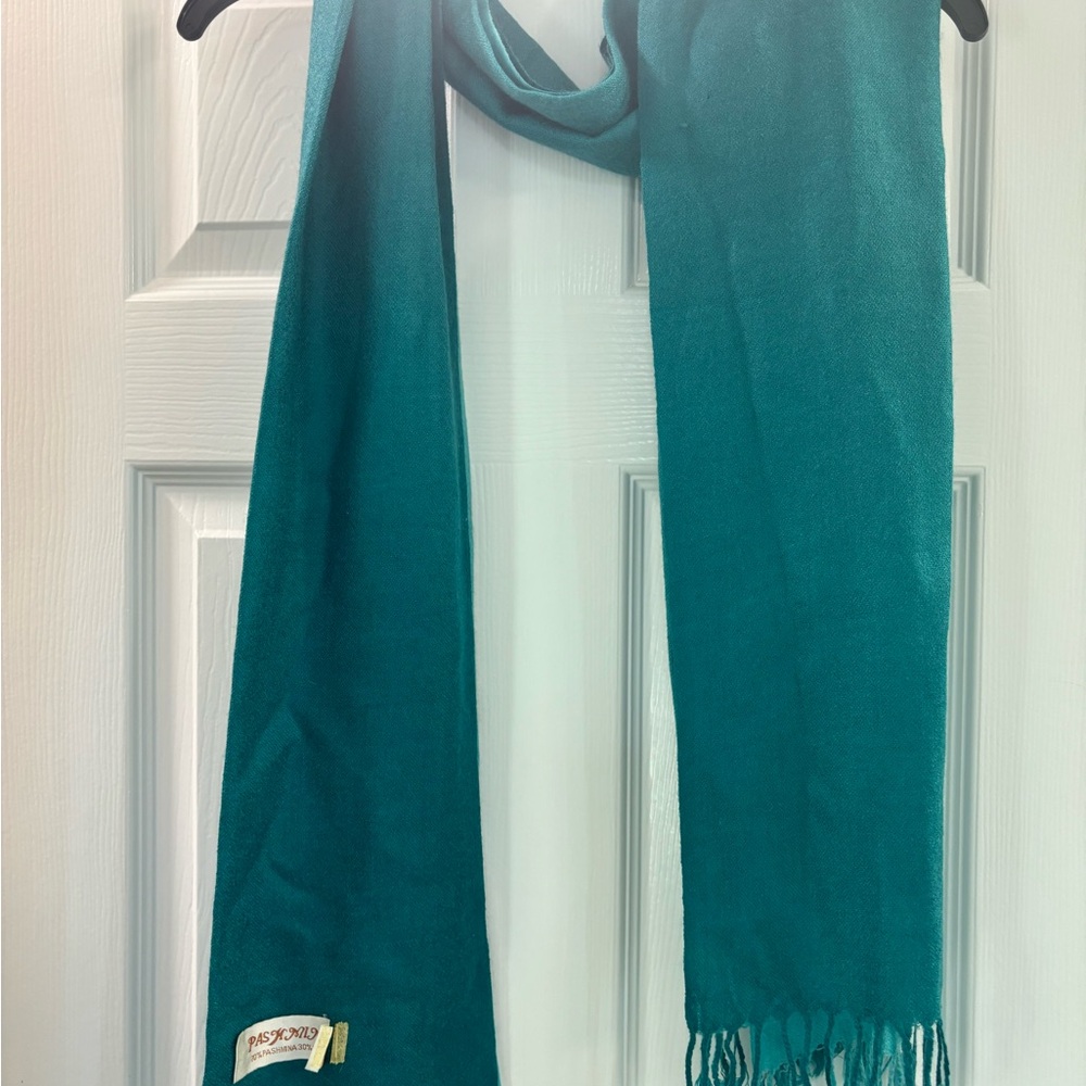 Pashmina / silk wrap two tone color